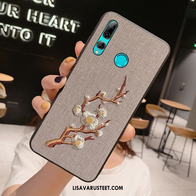 Huawei P Smart+ 2019 Kuoret Ihana Suojaus All Inclusive Net Red Pehmeä Neste Verkossa