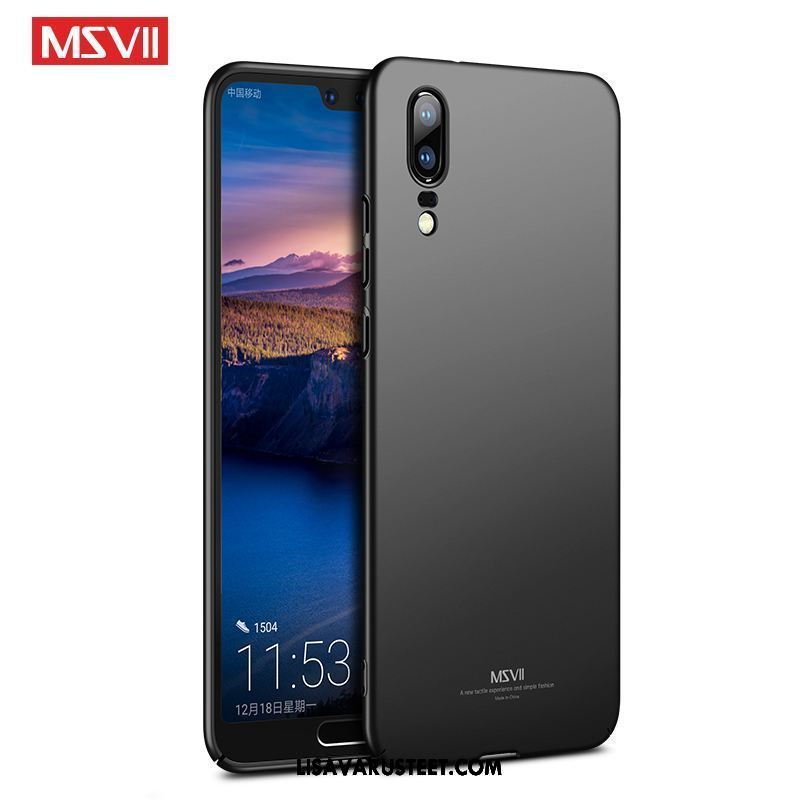 Huawei P20 Kuoret Ohut All Inclusive Ultra Puhelimen Musta Myynti