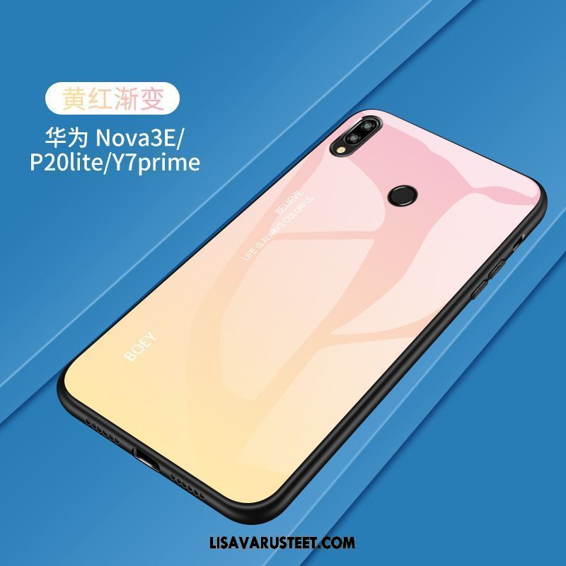 Huawei P20 Lite Kuoret Karkaisu Lasi Suojaus Puhelimen Keltainen Myynti