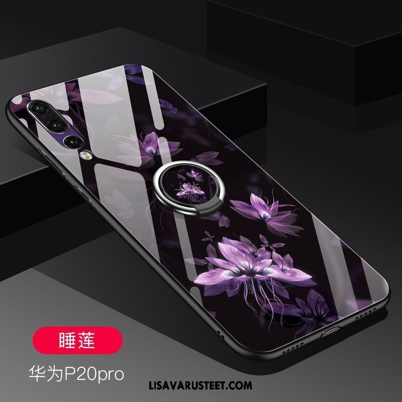 Huawei P20 Pro Kuoret Murtumaton Persoonallisuus Ihana Lasi Trendi Kuori Osta