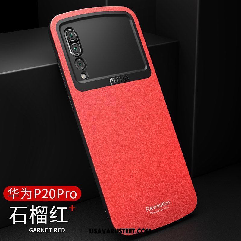 Huawei P20 Pro Kuoret Pesty Suede All Inclusive Murtumaton Tila Trendi Halvat