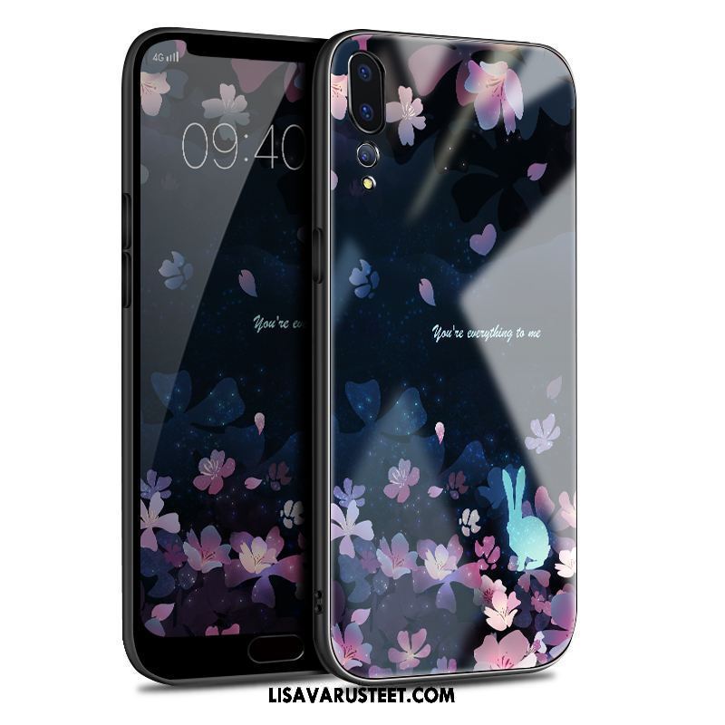 Huawei P20 Pro Kuoret Silikoni Lasi Persoonallisuus Kotelo Rakastunut Myynti