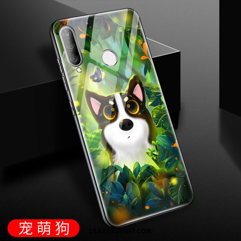 Huawei P30 Lite Kuoret Kotelo Silikoni Kuori Vihreä Persoonallisuus Halvat