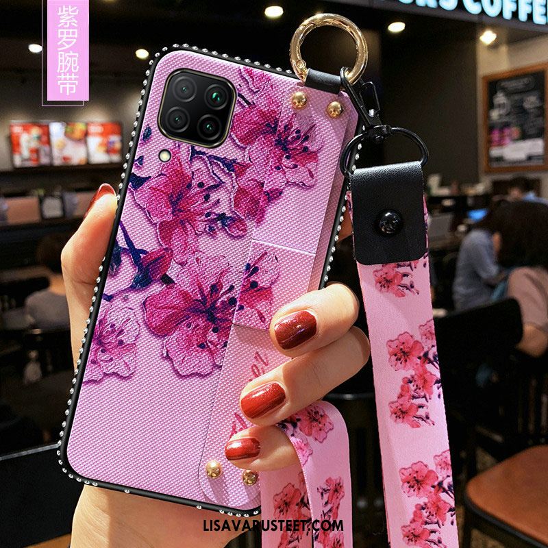 Huawei P40 Lite Kuoret Pehmeä Neste Rhinestone Inlay Luova Murtumaton Kuori Halpa