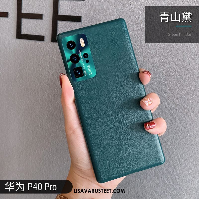 Huawei P40 Pro Kuoret Kova Net Red Uusi Kukkakuvio Nahka Myynti