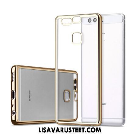 Huawei P9 Plus Kuoret Murtumaton Kulta Pehmeä Neste Pinnoitus Kuori Netistä