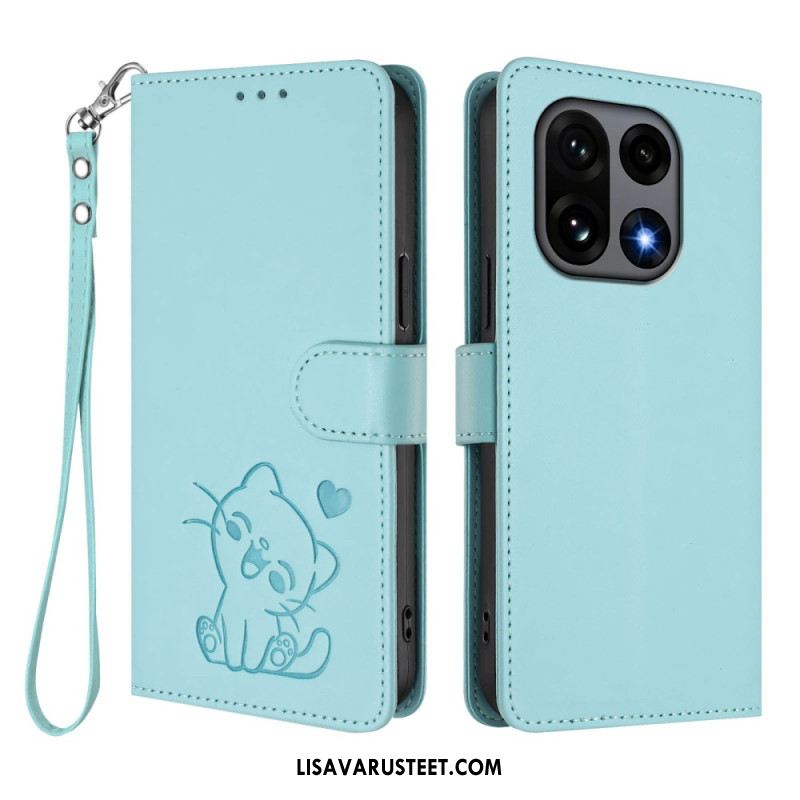 Kotelot Oneplus 15 Pieni Kissa Hihnalla