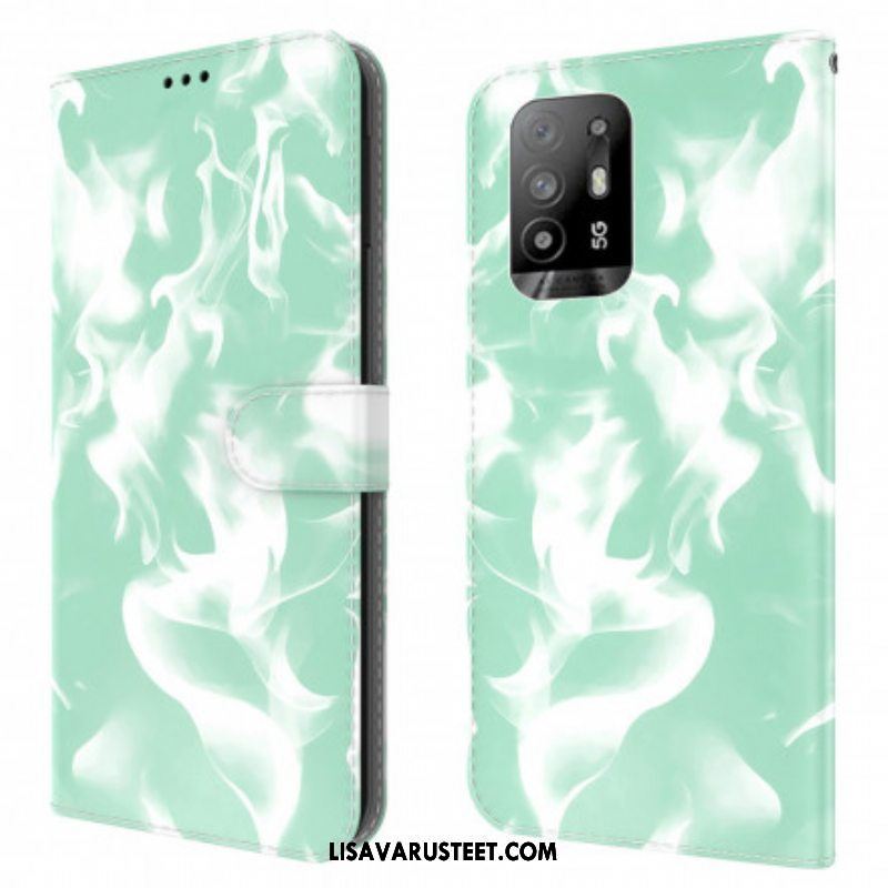 Kotelot Oppo A94 5G Abstrakti Kuvio
