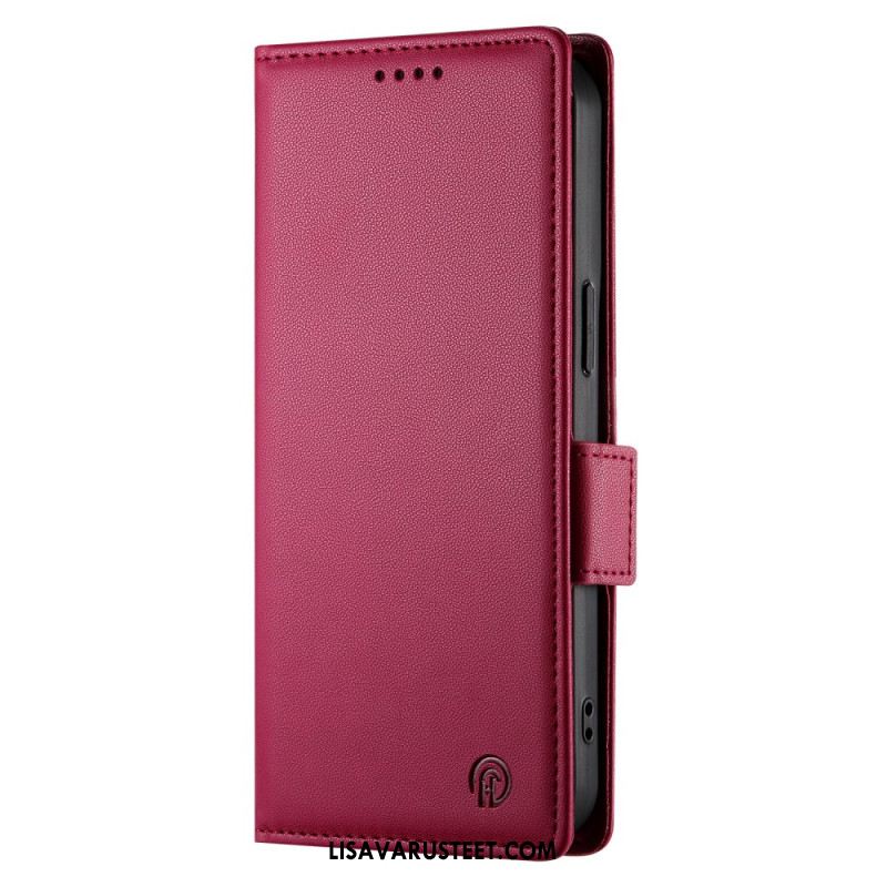 Kotelot Oppo Reno 12 5g Nahkaefekti