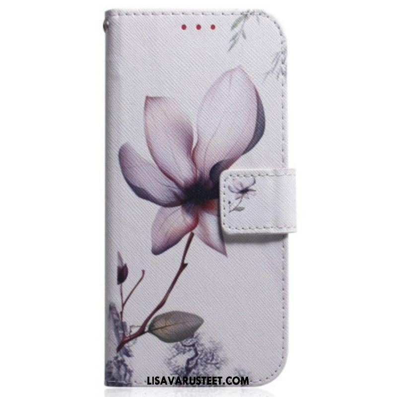 Kotelot Oppo Reno 8 Pro Suojaketju Kuori Vintage Strappy Flower