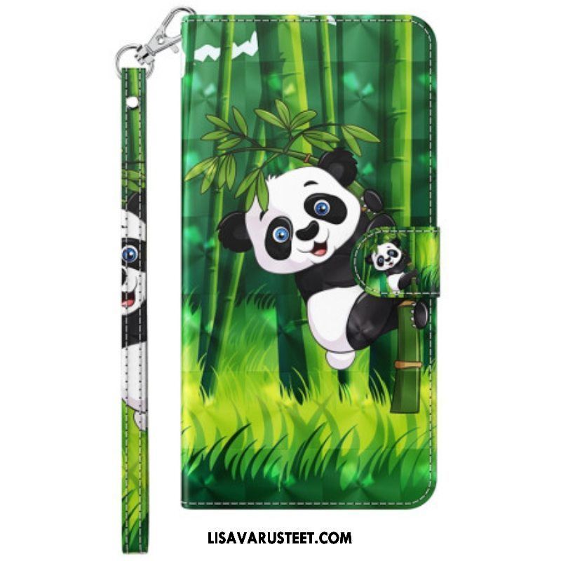 Kotelot Samsung Galaxy A14 / A14 5G Panda Bambu