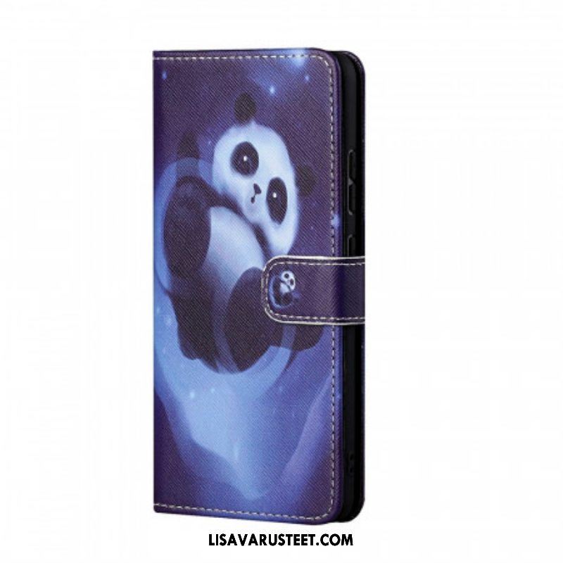 Kotelot Samsung Galaxy M23 5G Suojaketju Kuori Strappy Panda
