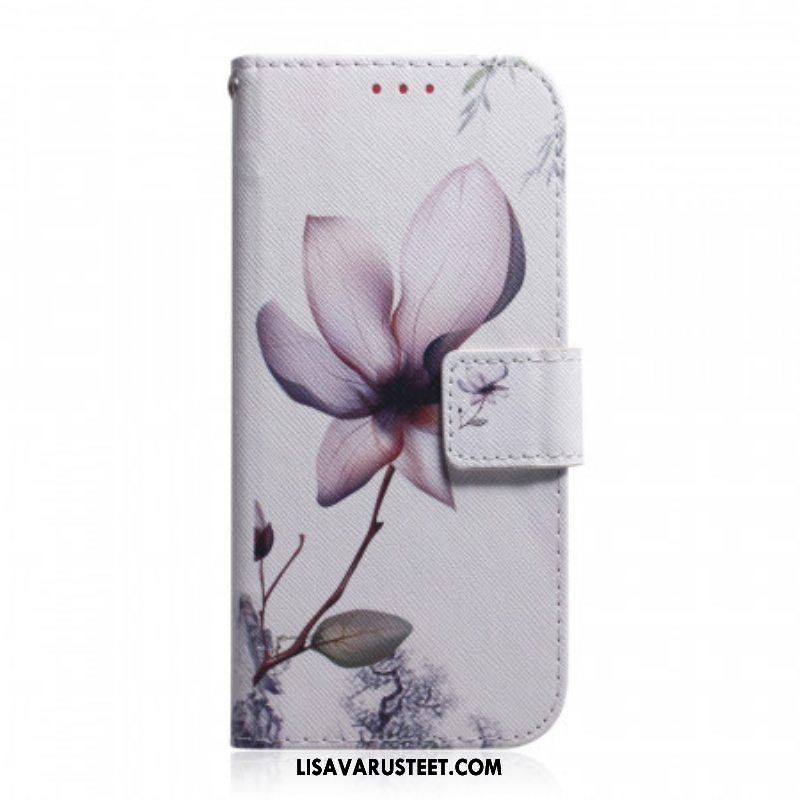 Kotelot Samsung Galaxy S22 5G Flower Dusty Pink