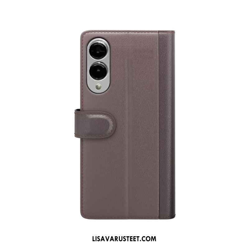 Kotelot Samsung Galaxy S25 5g Edge Aito Nahka