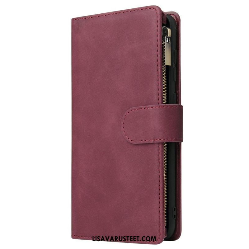 Kotelot Samsung Galaxy S25 5g Edge Puhelinkuoret Mokkanahkakuvioinen Lompakko