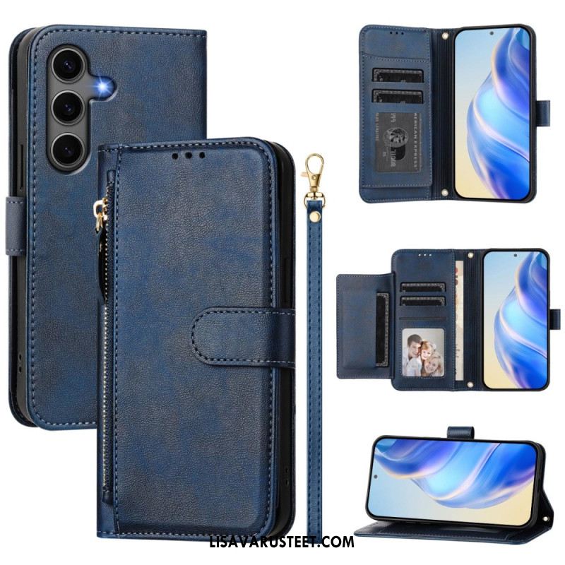 Kotelot Samsung Galaxy S25 Plus 5g Lompakko Hihnalla Suojakuori