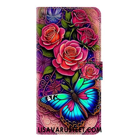 Kotelot Samsung Galaxy S25 Plus 5g Sinertävä Perhonen