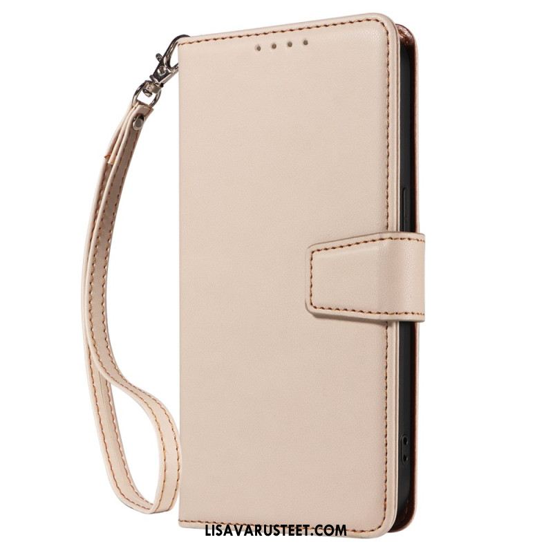 Kotelot Samsung Galaxy S25 Ultra 5g Rfid-nahkalompakko Hihnalla