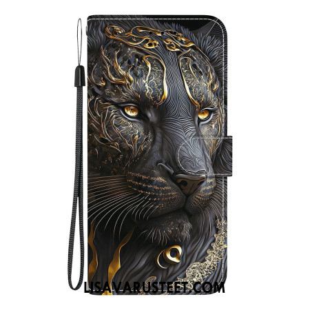 Kotelot Samsung Galaxy S26 Puhelinkuoret Kultainen Ja Musta Leijona