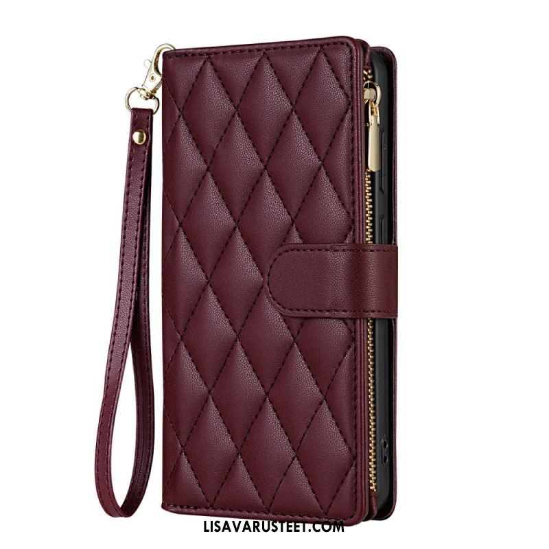 Kotelot Samsung Galaxy S26 Tikattu Ja Säädettävä Olkahihna