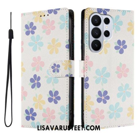 Kotelot Samsung Galaxy S26 Ultra Värikkäät Kukat