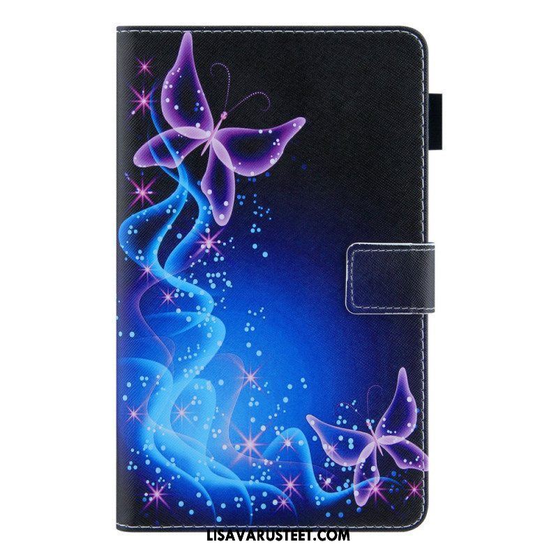 Kotelot Samsung Galaxy Tab A8 (2021) Värikkäitä Perhosia