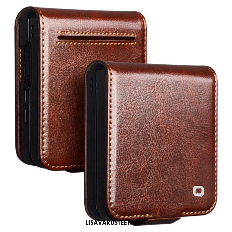 Kotelot Samsung Galaxy Z Flip 7 Qialino-korttikotelo