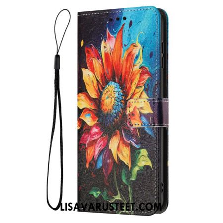 Kotelot Sony Xperia 1 Vii Auringonkukkakuvio