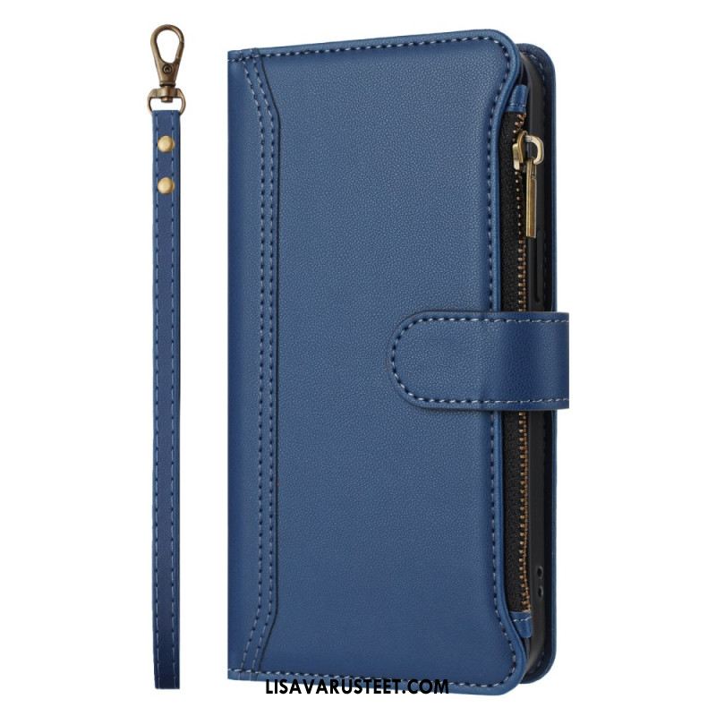 Kotelot Sony Xperia 1 Vii Puhelinkuoret 9 Kortin Lokeron Lompakko Hihnalla