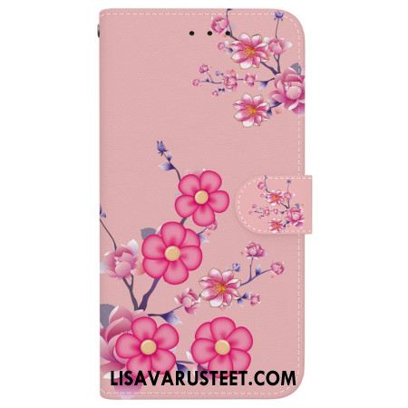 Kotelot Sony Xperia 10 Vii Puhelinkuoret Sakura-kuvio