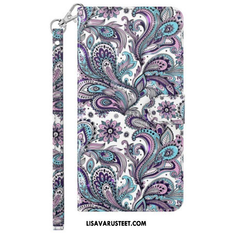 Kotelot Sony Xperia 5 IV Suojaketju Kuori Strappy Paisley -kuvio