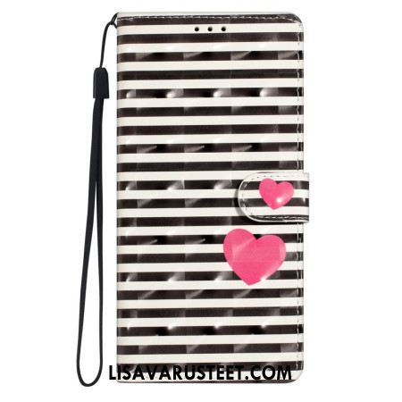 Kotelot Xiaomi 15 Pro 3d-raidat Ja Sydämet Suojakuori