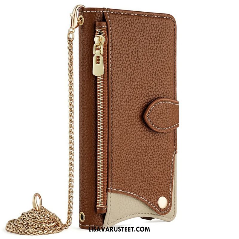 Kotelot Xiaomi 15 Pro Puhelinkuoret Lompakko Ja Ketju