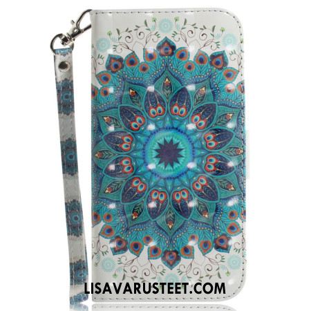 Kotelot Xiaomi 15 Puhelinkuoret Vihreä Mandala -avainnauha