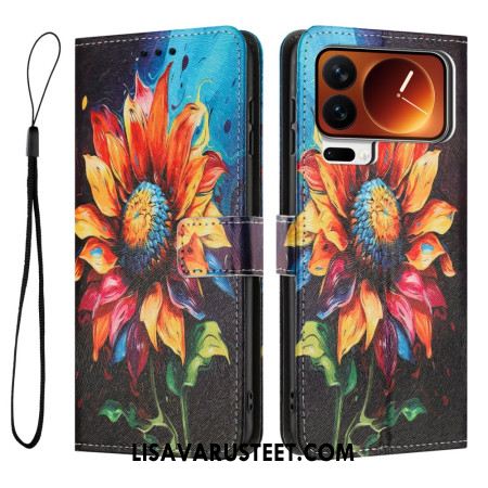 Kotelot Xiaomi 17 Pro Auringonkukka Suojakuori