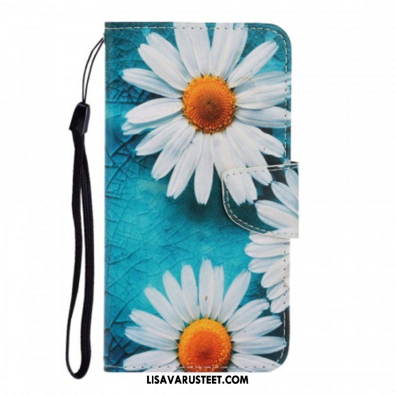 Kotelot Xiaomi Redmi Note 11 Pro Plus 5G Suojaketju Kuori Thong Daisies