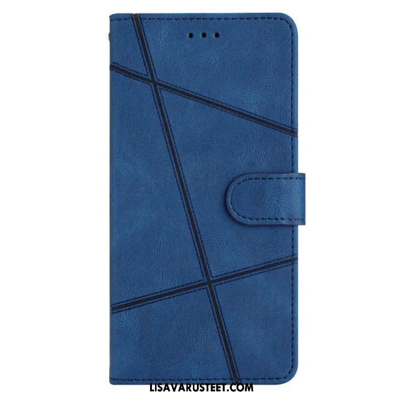 Kotelot Xiaomi Redmi Note 12 4G Suojaketju Kuori Strappy Geometric