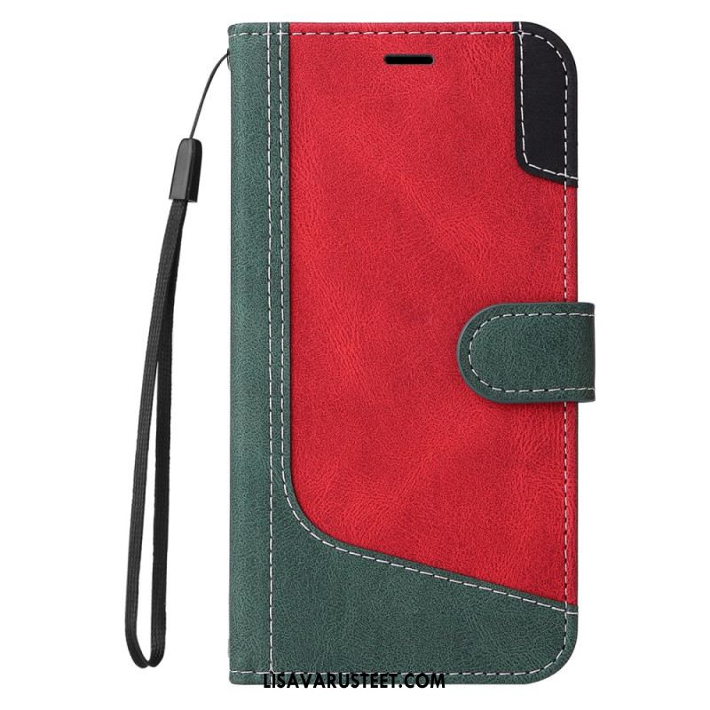 Kotelot Xiaomi Redmi Note 14 Pro 5g Puhelinkuoret Kolmivärinen Hihna