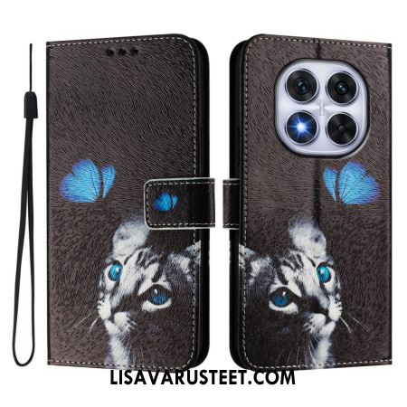 Kotelot Xiaomi Redmi Note 14 Pro Plus 5g Puhelinkuoret Perhos- Ja Kissakuvio