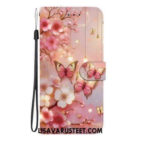 Kotelot Xiaomi Redmi Note 15 5g Puhelinkuoret Lyhty Perhosia