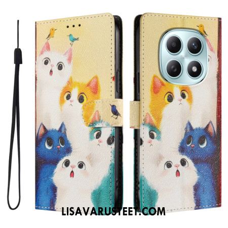 Kotelot Xiaomi Redmi Note 15 5g Värikkäät Kissat Suojakuori