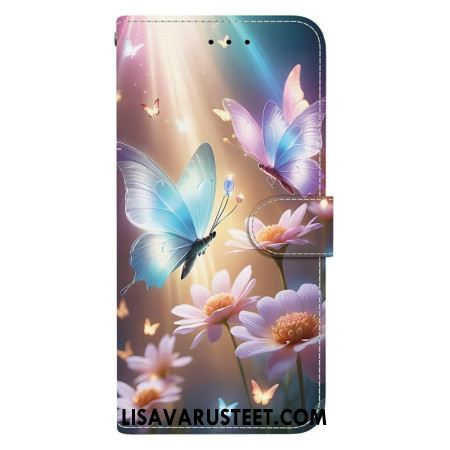 Kotelot Xiaomi Redmi Note 15 Pro 5g Kukkakuvio Perhonen