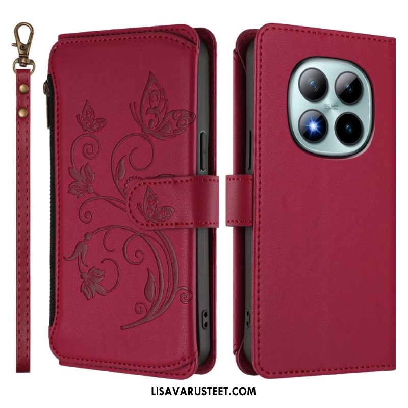 Kotelot Xiaomi Redmi Note 15 Pro Plus 5g Puhelinkuoret Kukallinen Lompakko