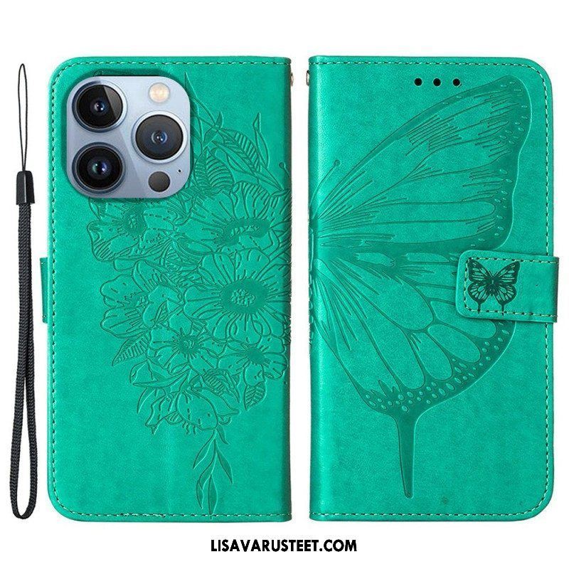 Kotelot iPhone 14 Plus Butterfly Design