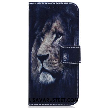 Kotelot iPhone 16 Pro Unelmoitava Leijona