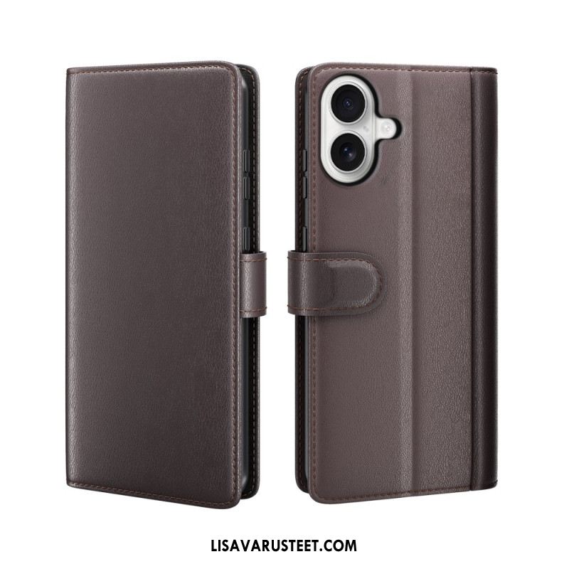 Kotelot iPhone 17 Aito Nahkalompakko Suojakuori