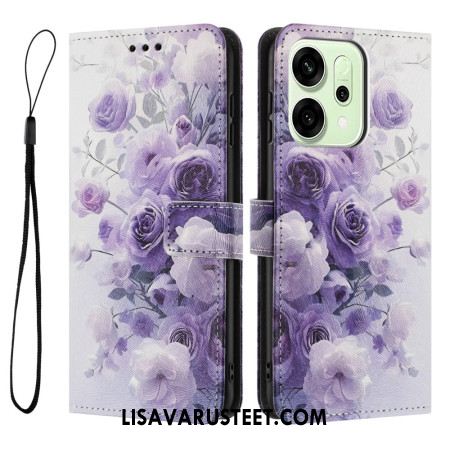 Kuoret Oppo Reno 14 5g Violetit Kukat