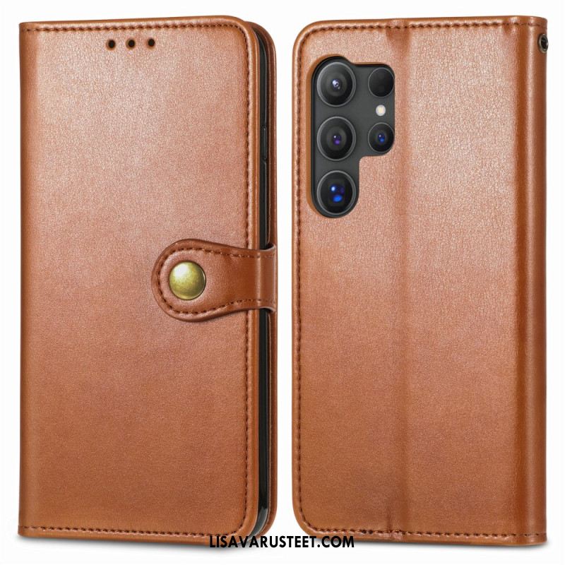 Kuoret Samsung Galaxy S25 Ultra 5g Kultainen Lukko