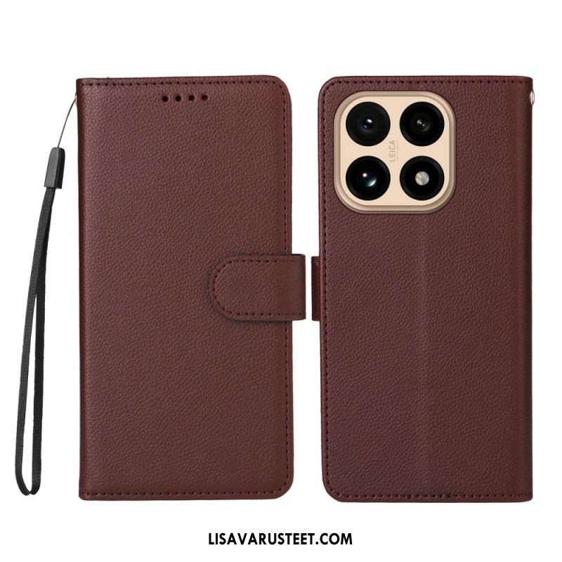 Kuoret Xiaomi 15t Teksturoitu Tekonahka