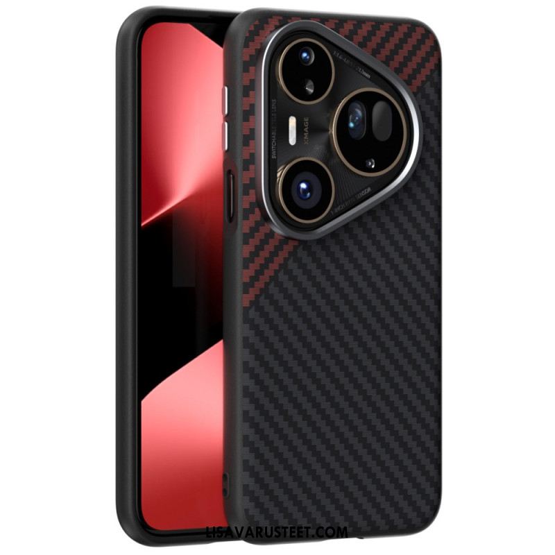 Kuori Huawei Pura 80 Ultra Magsafe Carbon Fiber Abeel Suojakuori